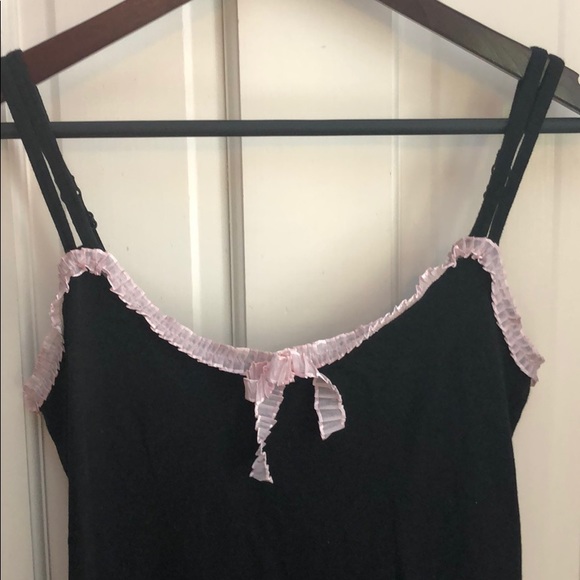 Ladies Larrivo Black / Pink - Maternity - Nursing Gown - HOST PICK - Picture 4 of 9